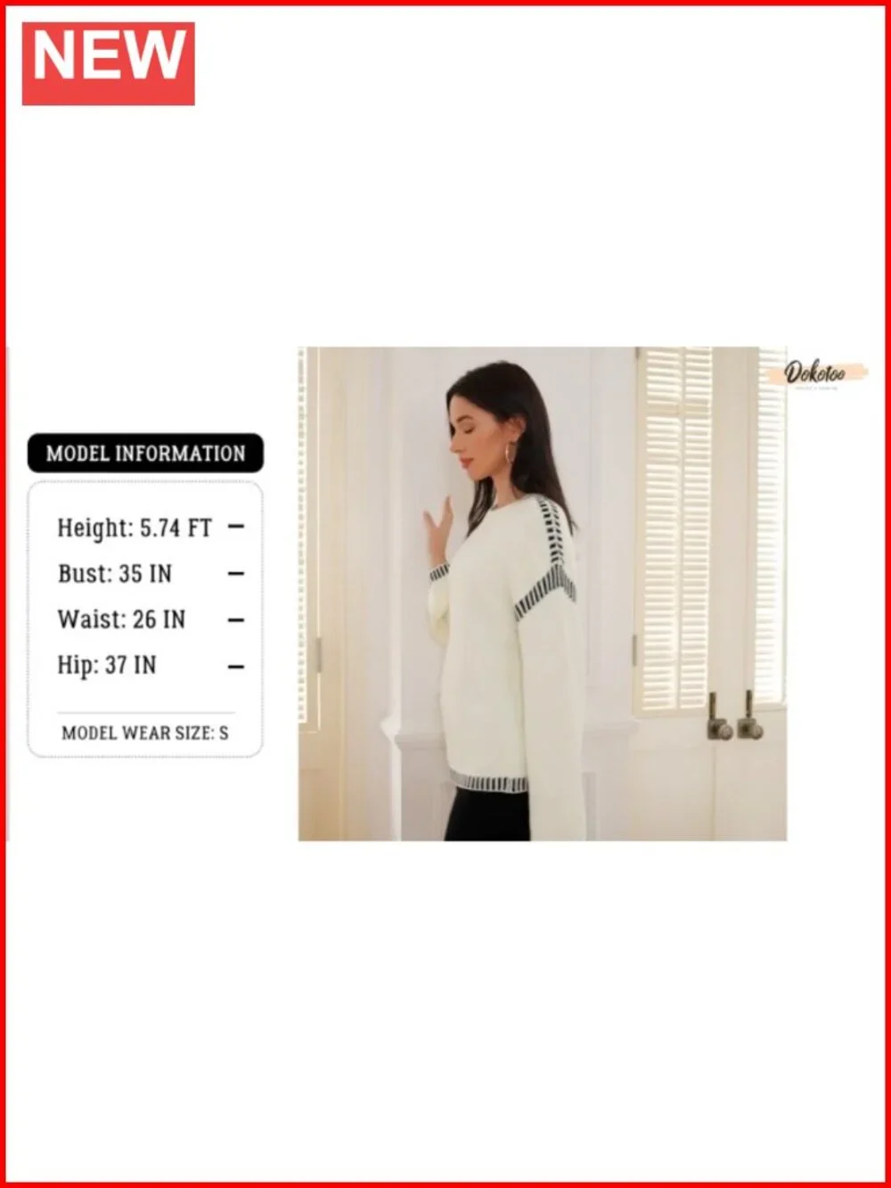 Oversized Crewneck Long Sleeve Cable Knit Pullover Sweater